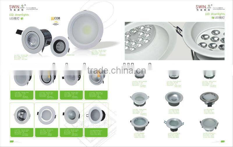 Factory Price 6W-18W PI33 Square design Dimmable led spotlight ultra thin