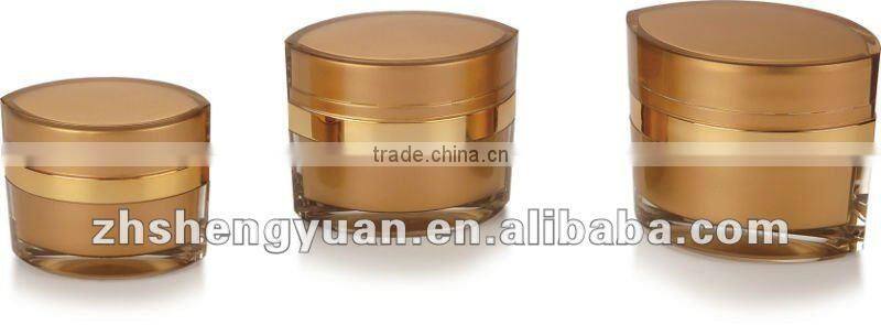50G acrylic eye shape cosmetic jar