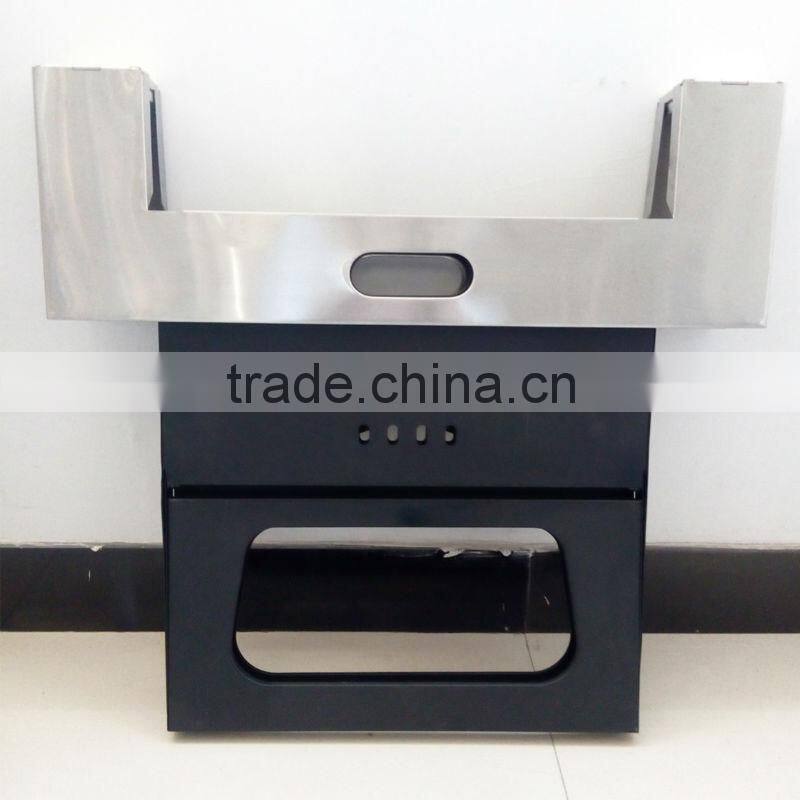 Portable Folding Charcoal Barbeque Grill Mini Charcoal BBQ Grill