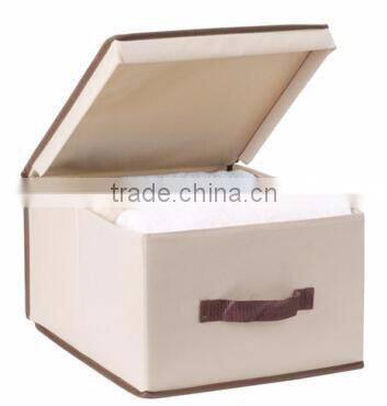 Collapsible storage organizer order box with 24 compartments