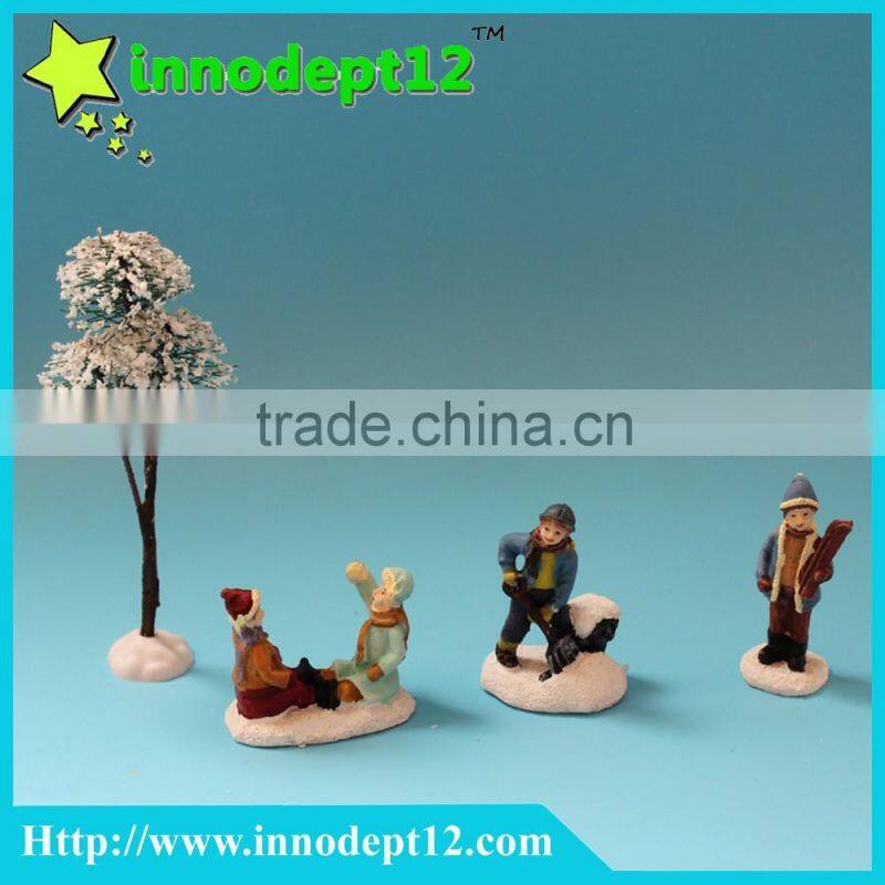 Mini Warming Gift Wise Owls Figurine Tabletop Shelf Home Decorative Collectible Figurine Statues, Set of 4