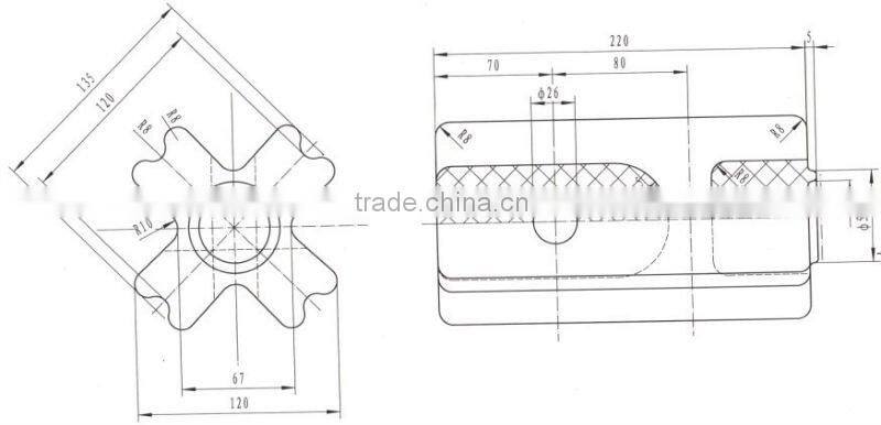hot sale 33KV Stay Porcelain Insulator