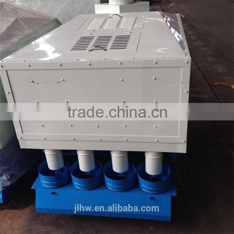 Divide the cleaned rice into 4 classes rice color sorter MLP100 Rice sorter