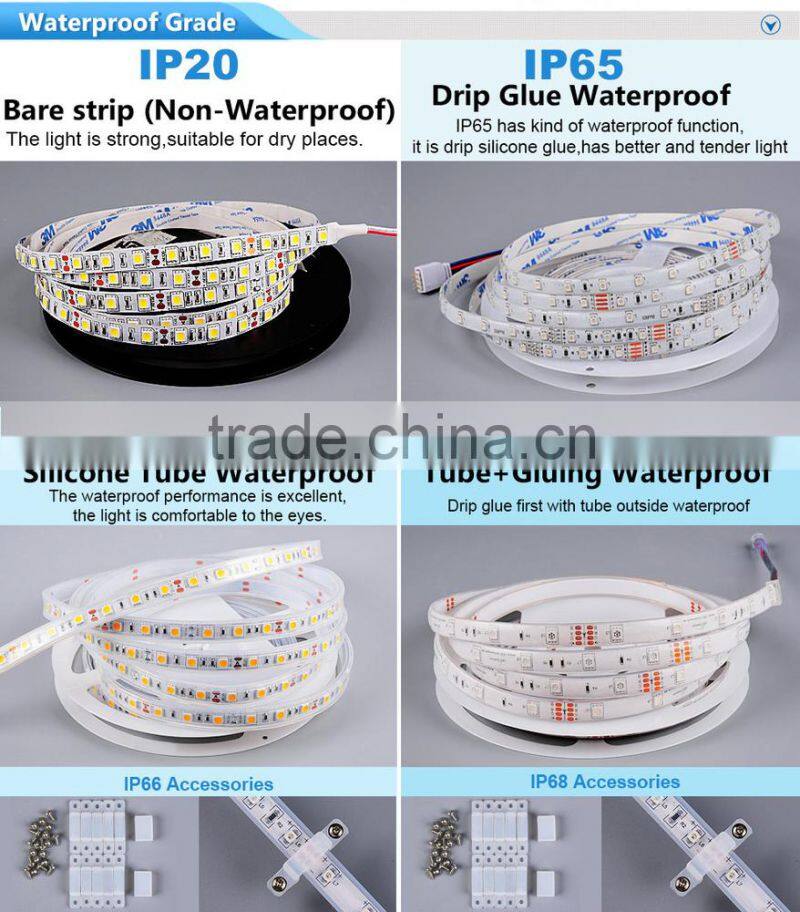 7.2w SMD 2835 S shape super ultra thin 100m led strip