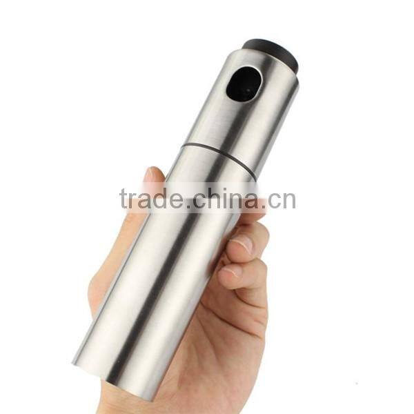 EC021AM High quality stainless steel cooking olive oil sprayer with funnel