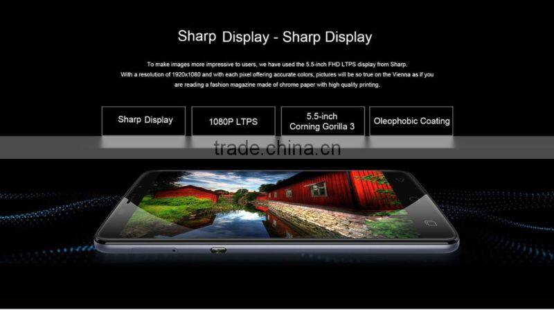 Pre-sell Ulefone Vienna 5.5inch smart phone Fingerprint ID Corning Gorilla Glass Screen