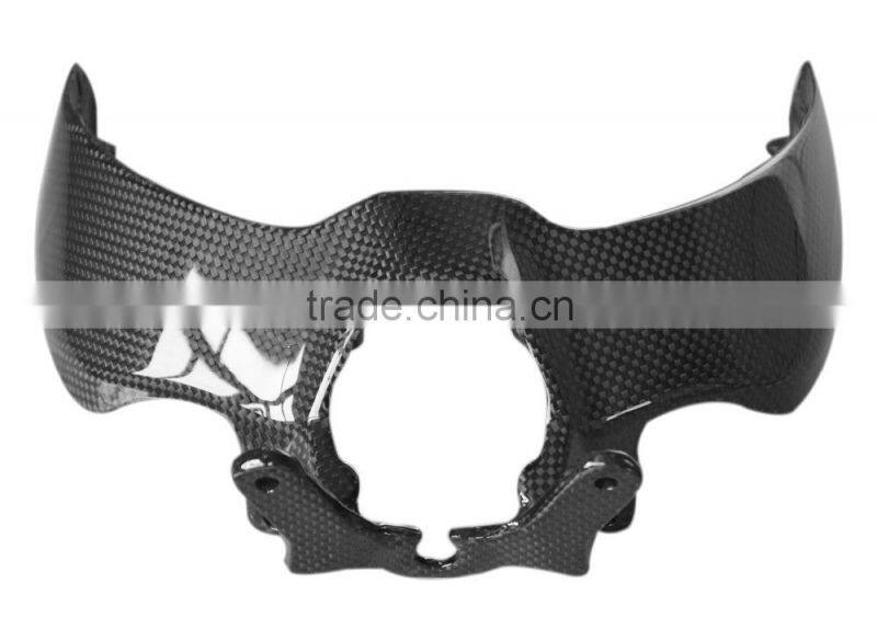 Carbon Fiber Upper Fairing Stay Bracket for Ducati Monster 1200S 2014