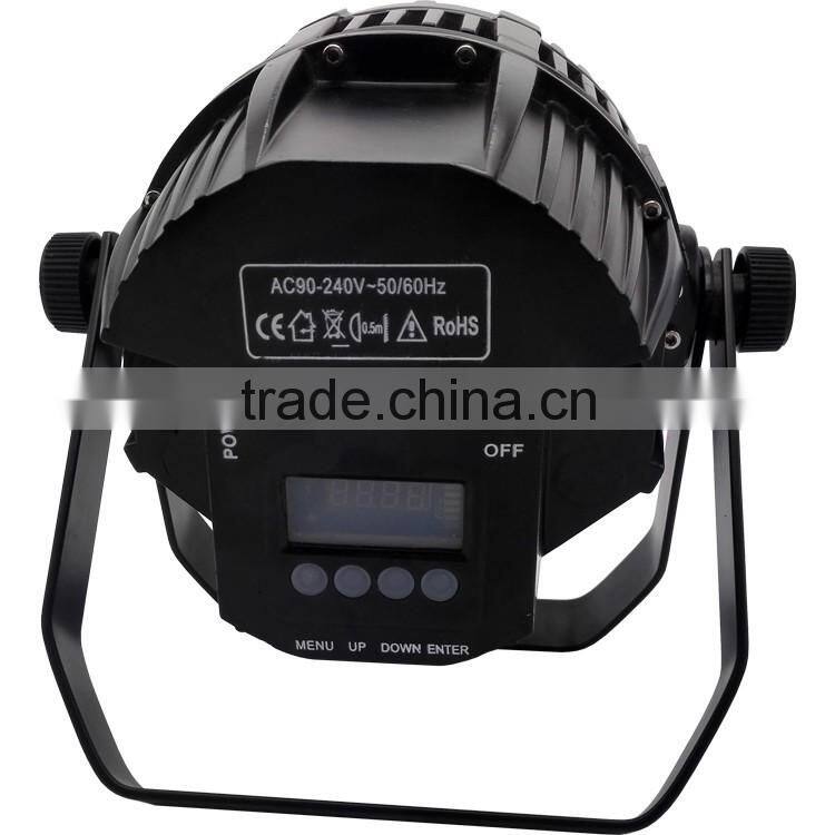 Three Years Warranty IP65 Rechargeable IR Wireless DMX Battery Powered Par Can 6in1 RGBWAUV 9*18w LED Waterproof Par Light