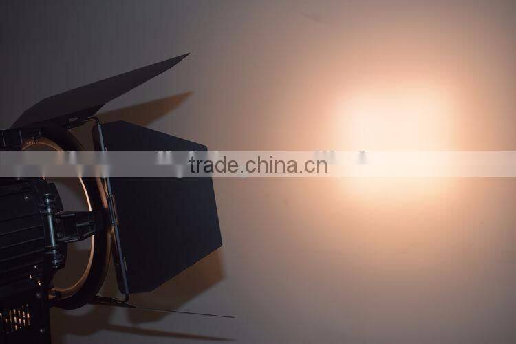 200 Watt 3200K Warm White OR 5600K Cool White High CRI Ra95 200W COB LED Fresnel Film Video SpotLight With Shutters