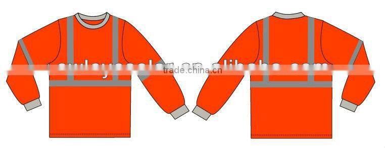 Reflective Shirt/ Polyester woekwear /hi-vis shirt