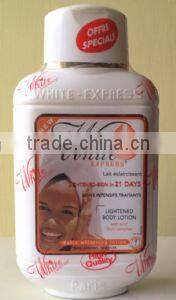 white express body lotion 10days 15days 21days cream shower bath guangzhou factory china