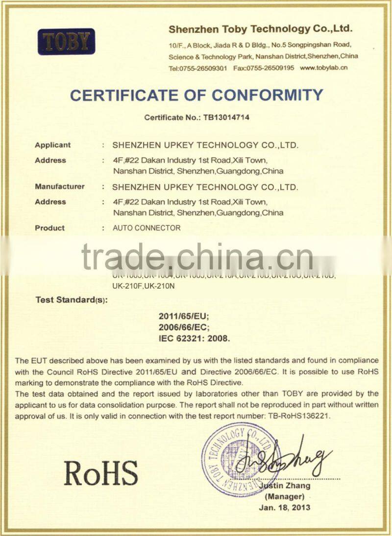 Auto plastic enclosure obd housing diagnostic tools