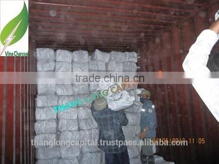 Odorless sparkless smokeless Coconut shell charcoal for Barbecue BBQ