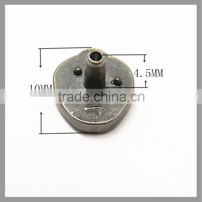 Small Alloy Logo Rivet Custom Leather Rivets