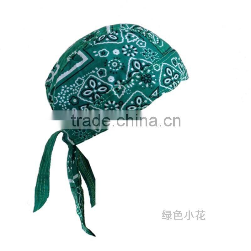Hot sale cotton colorful soft head kerchief