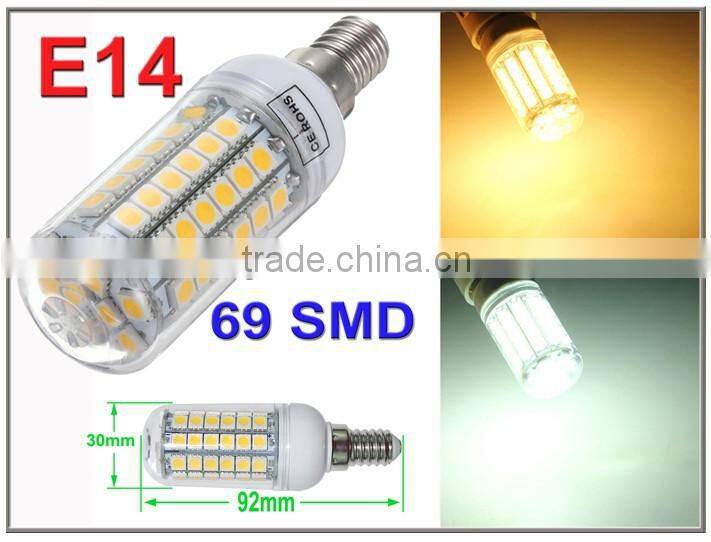 high lumen led corn light E27/E14/G9/GU10 base g9 led 8w