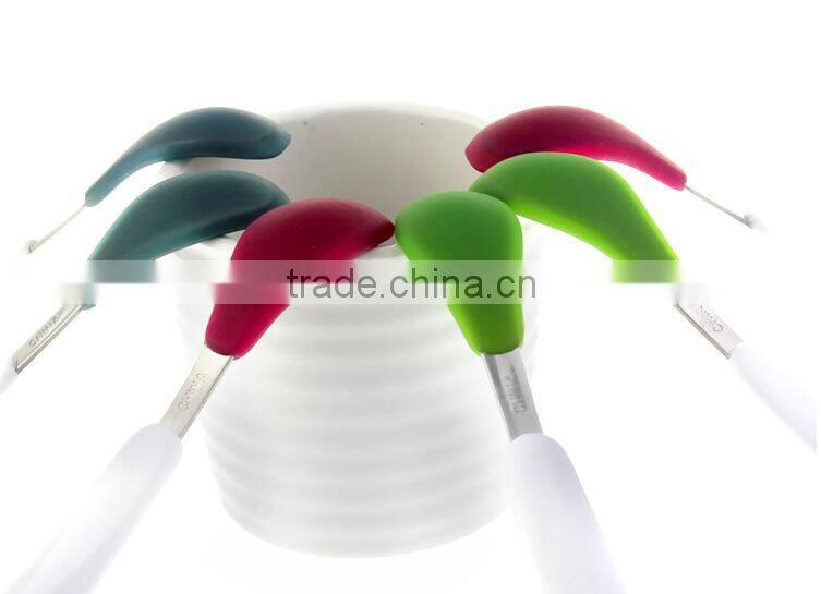 OXO high quality Tot Feeding Spoon Set with Soft Silicone spoons