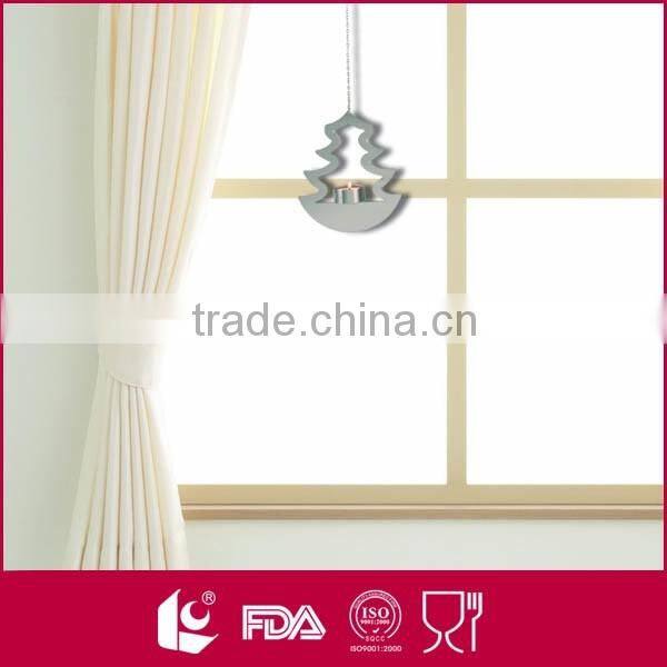 High quality competitive price reindeer shaped hanging metal stemmed votive candle holders