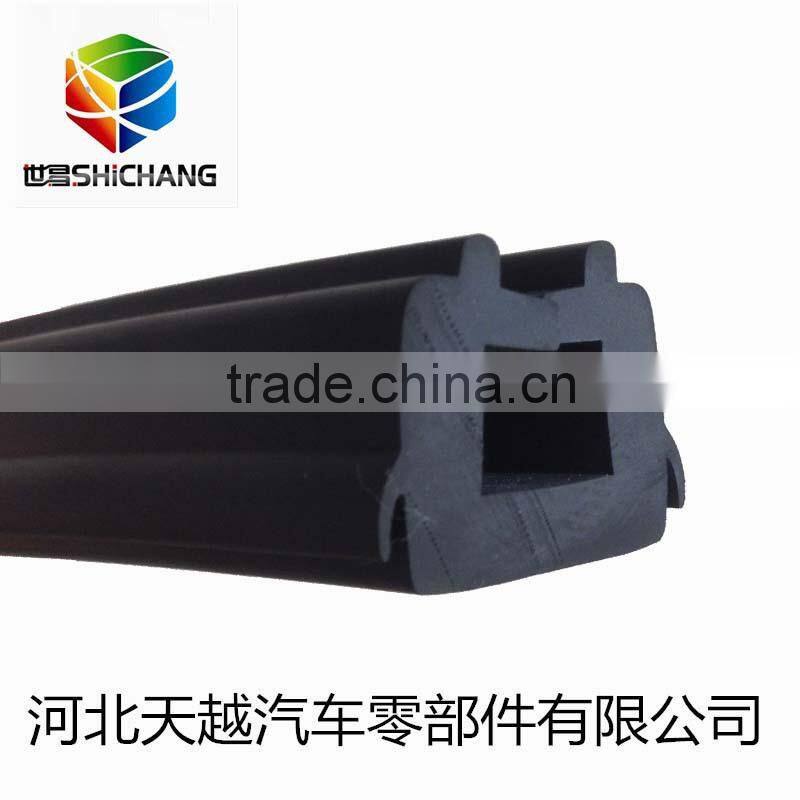 Extruded custom cheap rubber anti collision water proof weather stripping flat seal strips