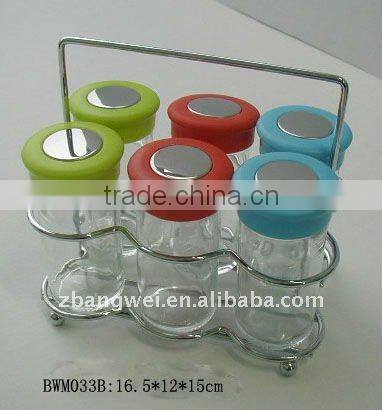 glass jar for spice