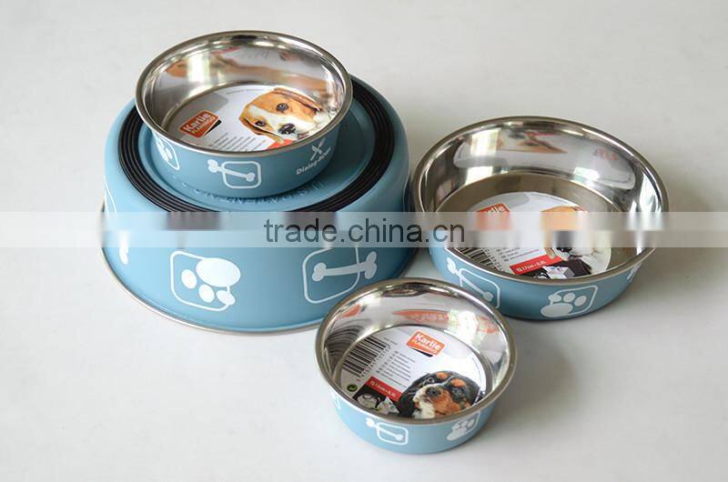 New style metal modern dog bowl for feeding