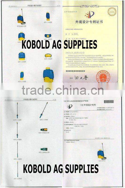 20L KOBOLD electric sprayers agricultural (KB-20E-8)