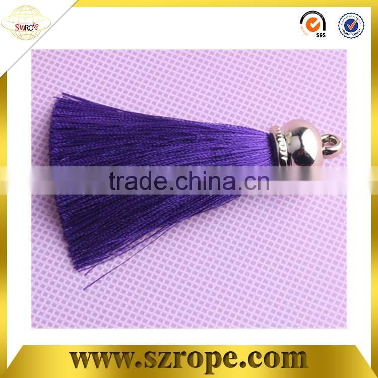 Silk tassel for key decoration