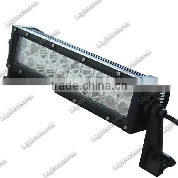 cree 60w led double row light bar,headlamp supplier,spot/flood/combo beam warranty 12month IP67