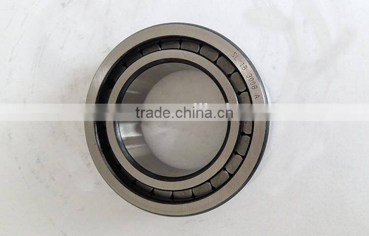 SL18 3008 full cylindrical roller bearing for gearbox , reducers and other machines