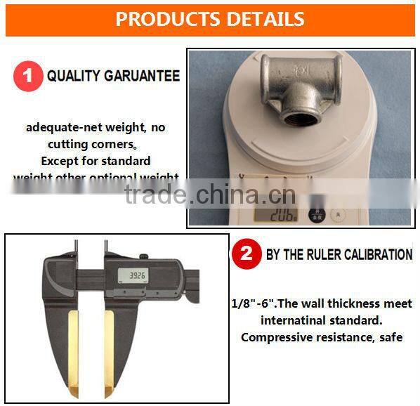 black cast reducing malleable iron pipe fittings