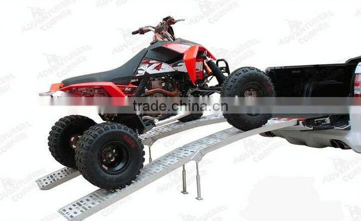Folding Aluminum Ramp for ATV,Motorcycle,Lawn Tractor