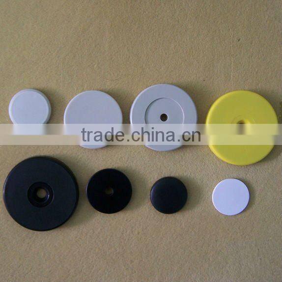 Black rfid metro token with customization