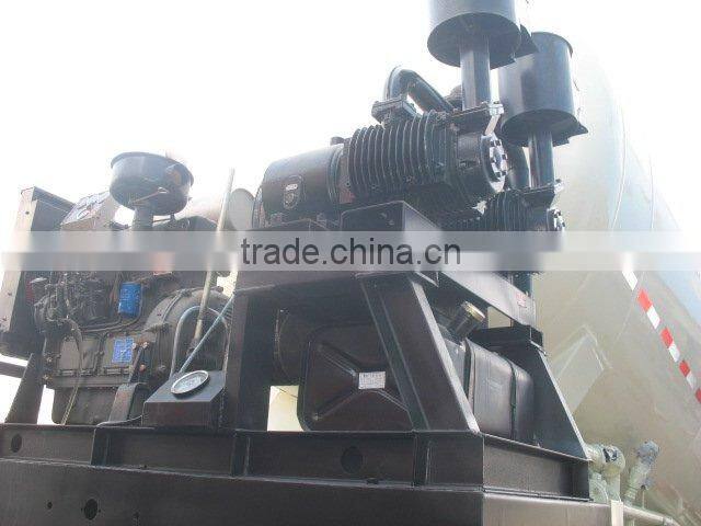 3 axles bulk cement tank semi trailer,cement trailer truck, bulk cement trailer