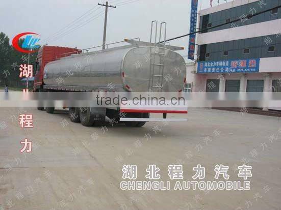 25m3 Dongfeng milk truck,used milk transport tank truck for sales