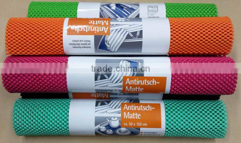 Anti-slip plastic foam PVC rug pads /underlay carpet