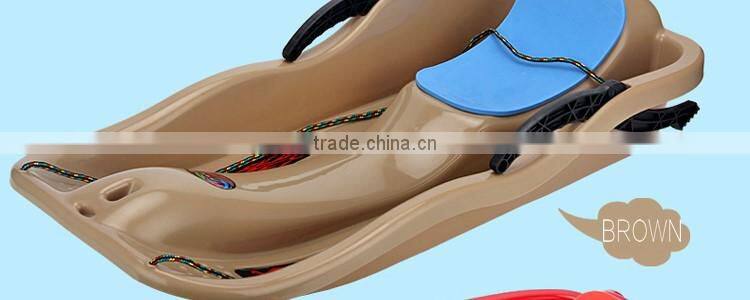 Snow Sled with rope and brake