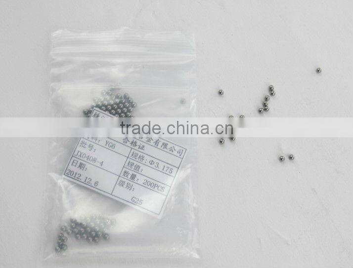 Tungsten carbide ball for export various size