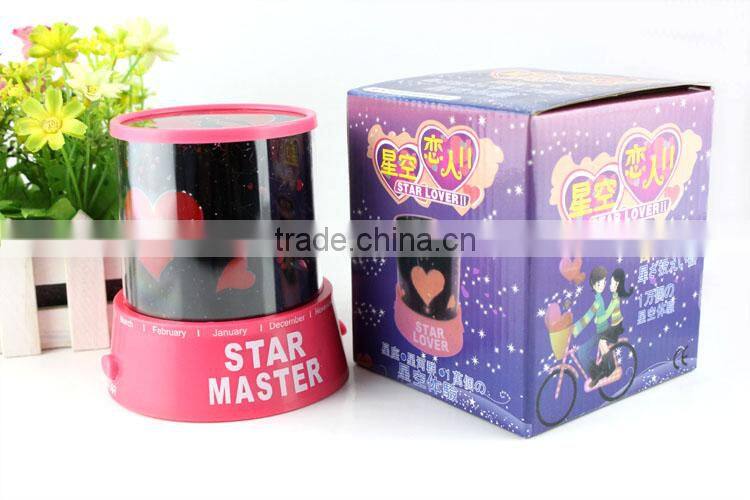 romantic star master led push light led night light star master