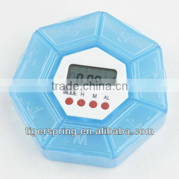 Simple popular 24 hours timer pill box/