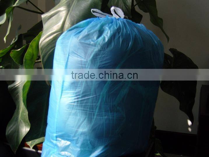 PE star sealed garbage bag on roll