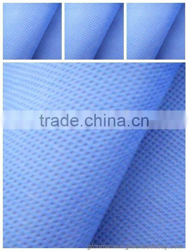 Waterproof nonwoven fabric Used in surgical clothing, disposable bed sheets, masks, etc