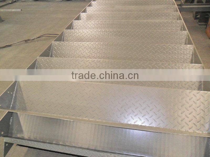 125x21x2.5m prefabricated steel structure chicken house in Ukraine