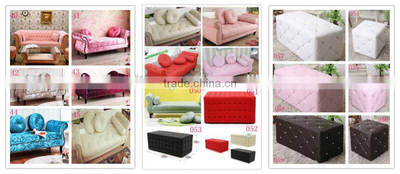 White leather wedding furniture wedding sofa