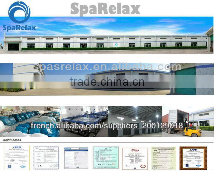 Best selling European Lucite acrylic hot tub Jazzy---- A621 for 5 person