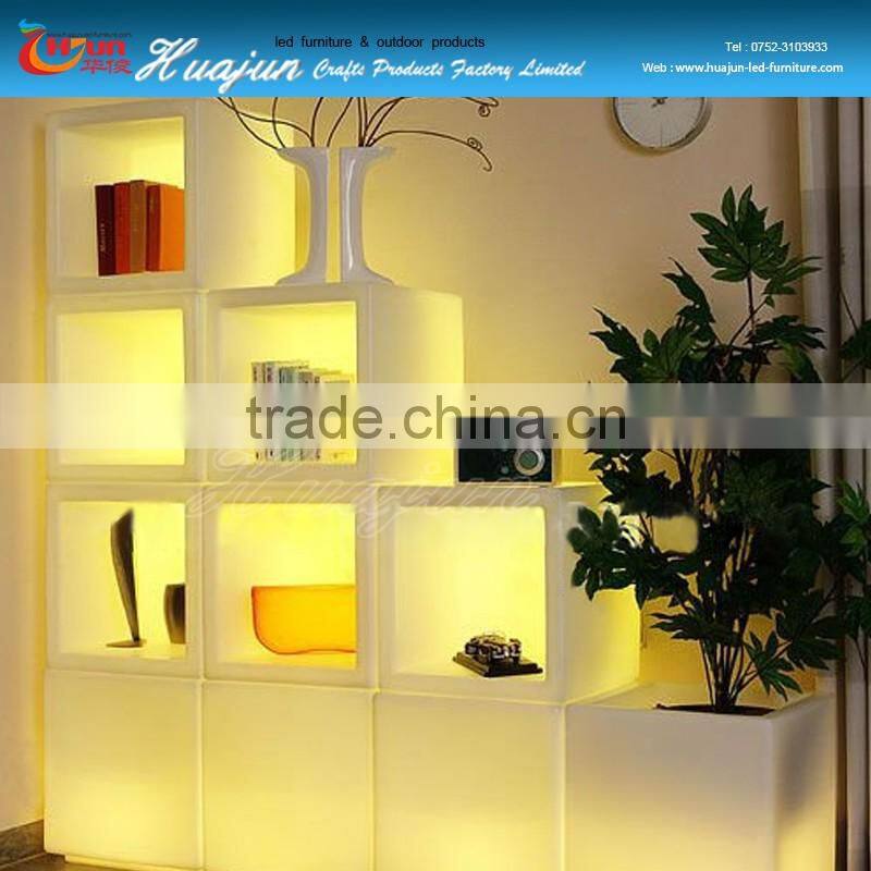 Platic led ice bucket / ice bucket for picnic