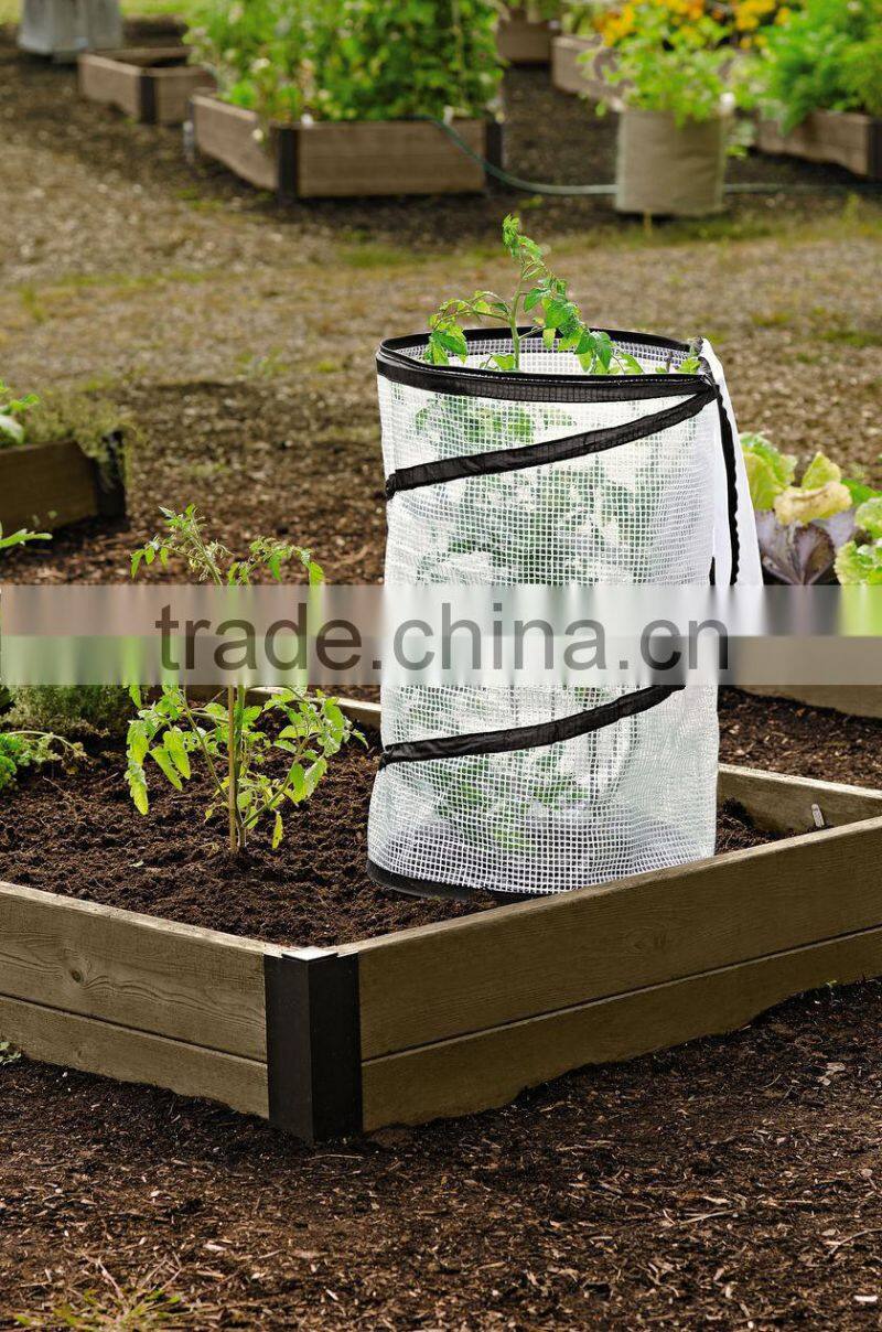 Pop-Up Tomato Plant Protector Serves as a Mini Greenhouse to Accelerate Growth,Pop Up Garden Bag