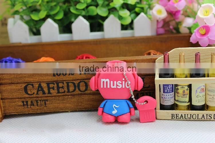 cheap soft PVC usb stick logo print