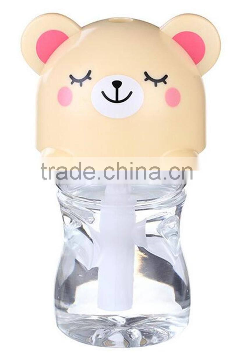 CT-744 Upgrade three generations bottle humidifier USB mini humidifier home office Pet cute cartoon humidifier