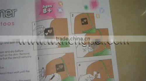 Shimmer Glitter Tattoos / Tomato Baby DIY Glitter Tattoo