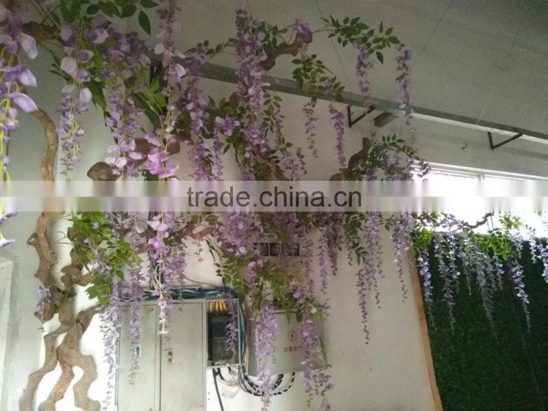 Artificial flower vine wall hanging decoration rattan ivy